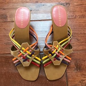 Apostrophe Women’s Kitten Heel Sandal